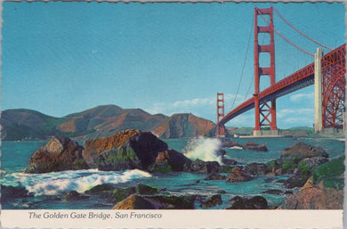America Postcard - The Golden Gate Bridge, San Francisco Ref.SW9988