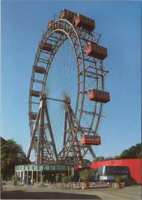 Austria Postcard - Vienna - The Prater and The Giant Wheel Ref.SW10031