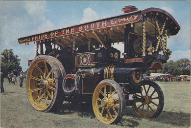 Traction Engine Postcard - Burrell Showman's Engine 2870, 