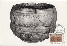 Load image into Gallery viewer, Isle of Man Postcard - Cronk Aust Food Vessel, Manx Museum Ref.SW10045
