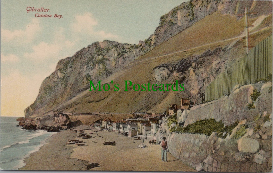 Gibraltar Postcard - Catalan Bay