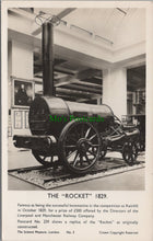 Load image into Gallery viewer, Science Museum Postcard, The &quot;Rocket&quot; 1829
