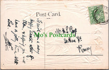 Load image into Gallery viewer, Embossed Greetings Postcard - Easter Greetings, A Cockerel  Ref.SW9885
