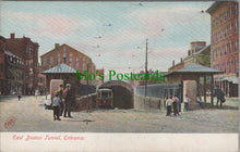 Load image into Gallery viewer, America Postcard - East Boston Tunnel Entrance, Massachusetts RS31511
