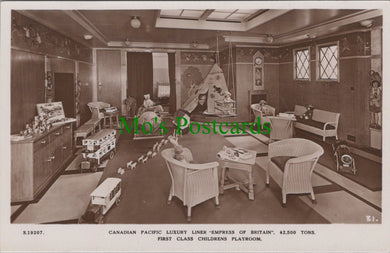Shipping Postcard - Canadian Pacific Luxury Liner Express of Britain Ref.DC178