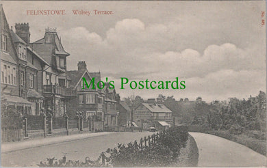 Suffolk Postcard - Felixstowe, Wolsey Terrace DC263