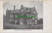Load image into Gallery viewer, Suffolk Postcard - The Manor, Bardwell  DC268
