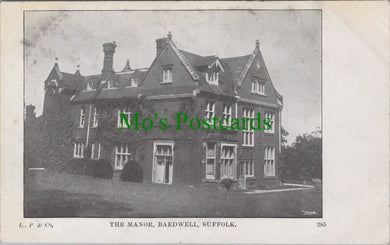 Suffolk Postcard - The Manor, Bardwell  DC268