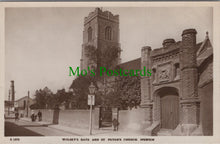 Load image into Gallery viewer, Suffolk Postcard - Ipswich, Wolseys Gate and St Peters Church  DC111
