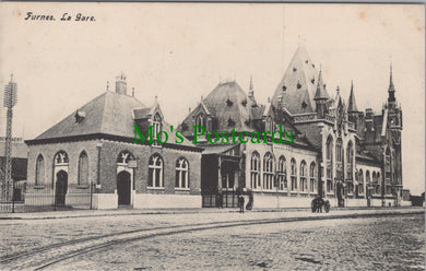 Belgium Postcard - Furnes, La Gare, Veurne   DC64