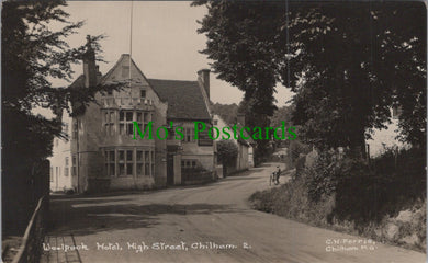 Kent Postcard - Chilham, Woolpack Hotel, High Street HP488