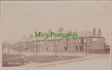Suffolk Postcard - High Road, Walton Village, Felixstowe Parish HP542