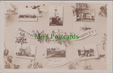 Suffolk Postcard - Greetings From Shotley Naval Barracks  HP544