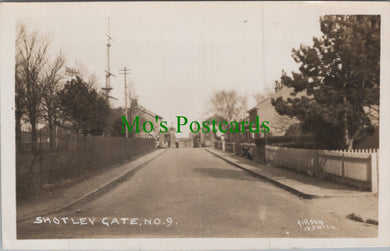 Suffolk Postcard - Shotley Village, Gate To Naval Barracks  HP546