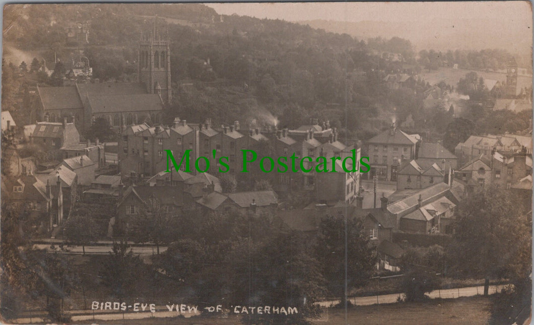 Surrey Postcard - Caterham, Tandridge, Bird's Eye View  HP573