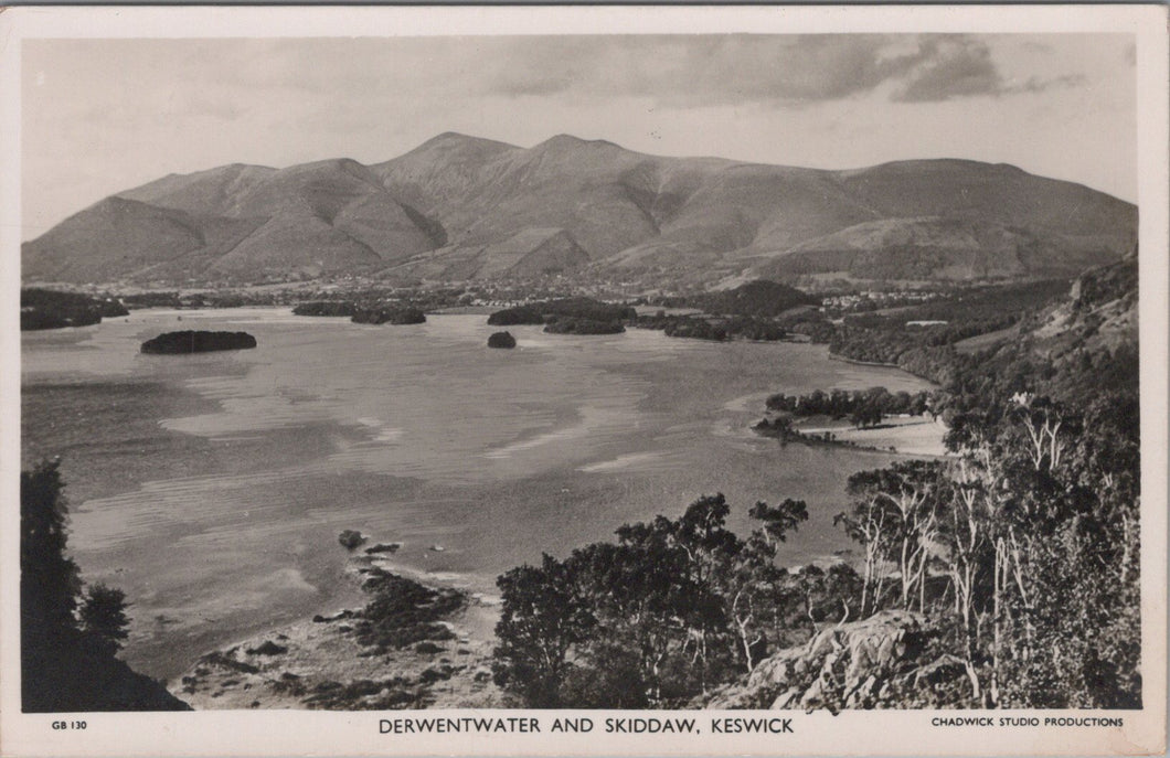 Cumbria Postcard - Derwentwater and Skiddaw, Keswick SW10720