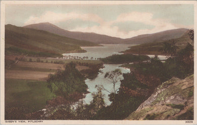 Scotland Postcard - Queen's View, Pitlochry   SW10736