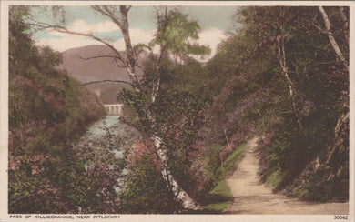 Scotland Postcard - Pass of Killiecrankie, Near Pitlochry SW10738
