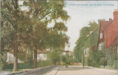 Wiltshire Postcard - Salisbury, North Walk, The Close  SW10755