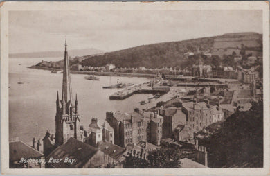 Scotland Postcard - Rothesay, East Bay  SW10758