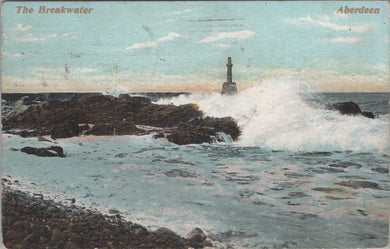 Scotland Postcard - The Breakwater, Aberdeen  SW10788