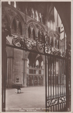 Yorkshire Postcard - York Minster, The Northern Transept & Chapel  SW10803