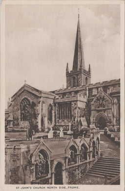 Somerset Postcard - Frome, St John's Church North Side  SW10816