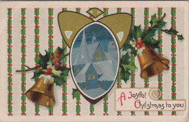 Xmas Greetings Postcard - A Joyful Christmas To You  SW10830 