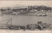 Load image into Gallery viewer, Egypt Postcard - Assuan, General View With Grand Hotel  SW10872
