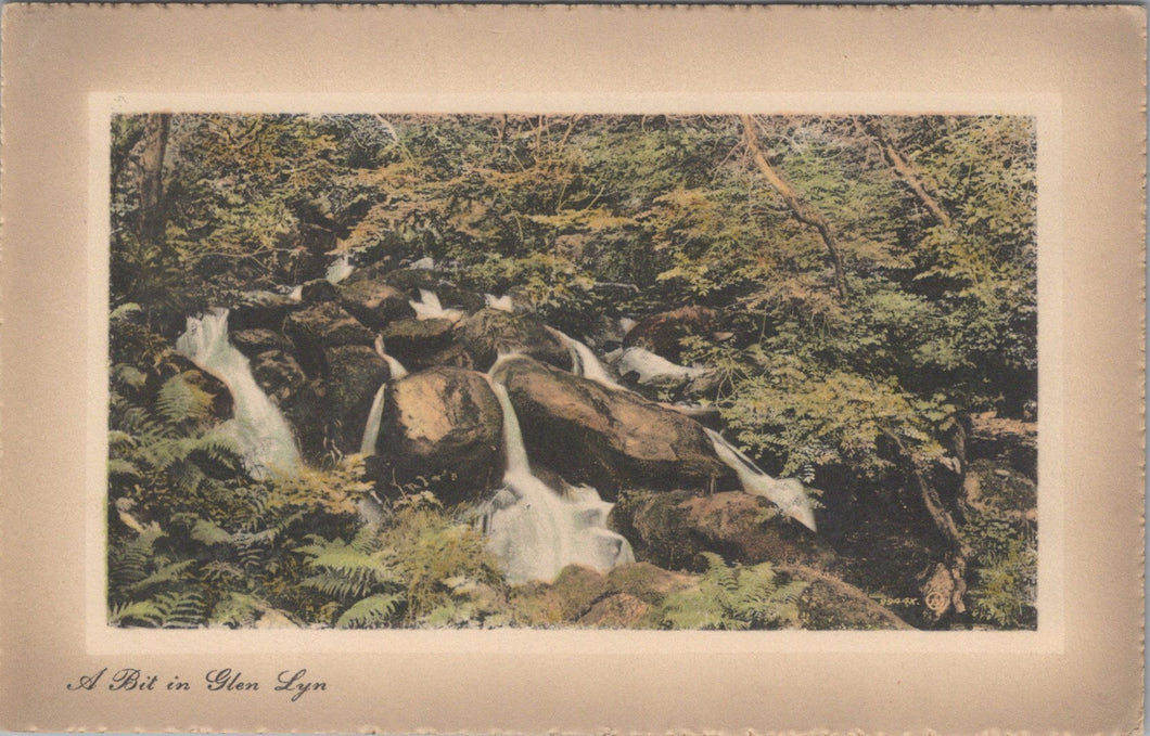 Devon Postcard - A Bit of Glen Lyn, Exmoor  SW10874