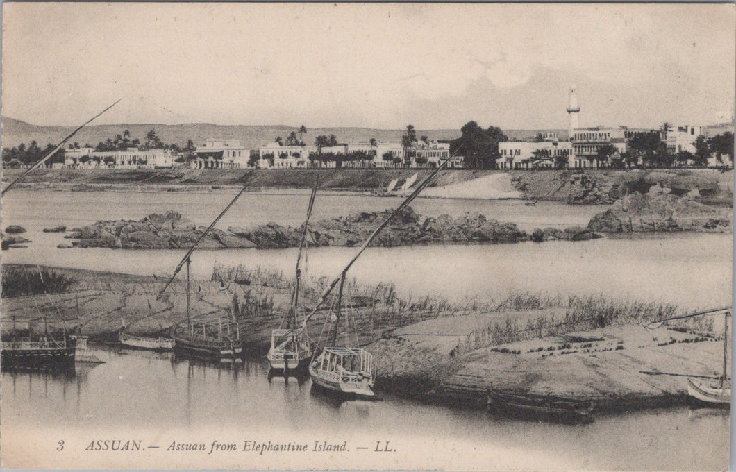 Egypt Postcard - Assuan From Elephantine Island   SW10875