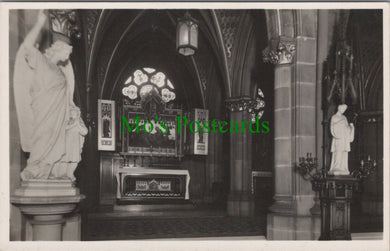 Lancashire Postcard - The Holy Name, Manchester, Altar of St Joseph SW10513