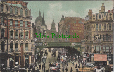 London Postcard - Ludgate Hill SW10516