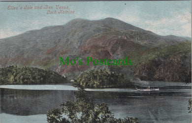 Scotland Postcard - Ellen's Isle and Ben Venue, Loch Katrine SW10596