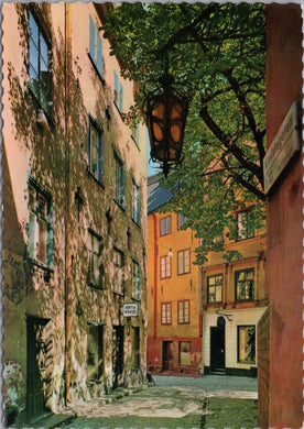 Sweden Postcard - Stockholm, Kindstugatan, The Old Town SW10259