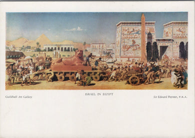 Art Postcard - Israel in Egypt, Sir Edward Poynter  SW10270