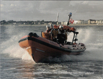 RNLI Lifeboat Postcard - Staines Whitfield The Burnham-On-Sea SW10283