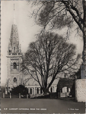 Wales Postcard - Llandaff Cathedral From The Green  SW10318