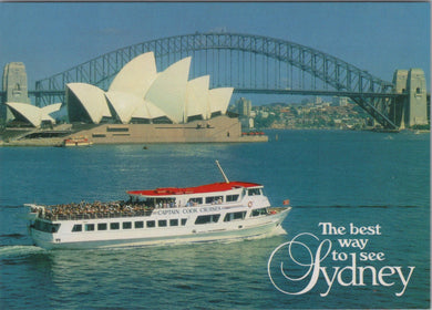 Australia Postcard - Sydney Harbour, Captain Cook Cruises  SW10325