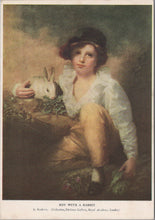 Load image into Gallery viewer, Art Postcard - Boy With a Rabbit, Sir Henry Raeburn  SW10337
