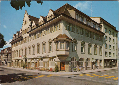 Switzerland Postcard - Hotel Bahnhof Terminus, Brugg  SW10357