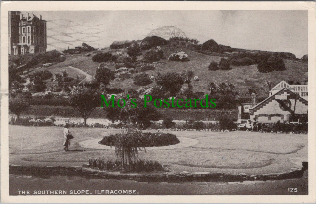 Devon Postcard - Ilfracombe, The Southern Slope  SW10879