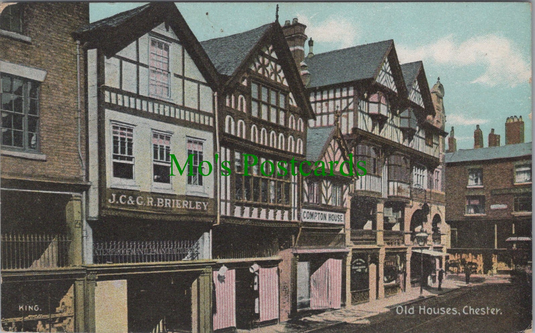 Cheshire Postcard - Chester Old Houses   SW10911