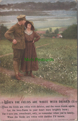 Music Postcard - Bamforth Military Songcard SW10926