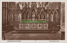 Load image into Gallery viewer, Worcestershire Postcard - Worcester Cathedral, The High Altar SW10939
