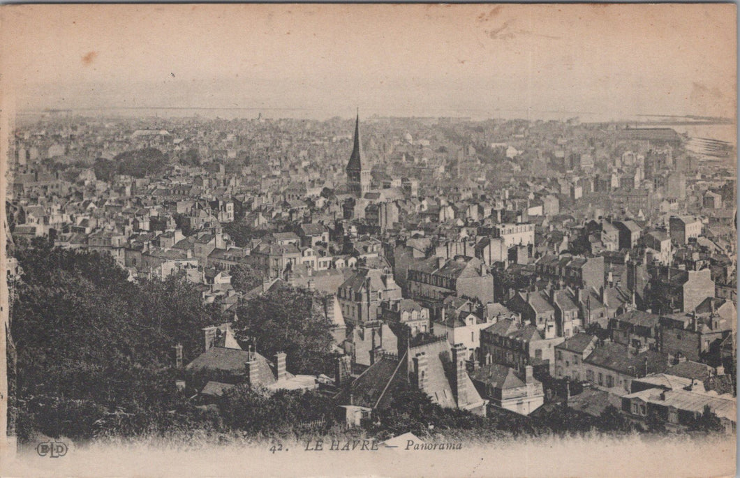 France Postcard - Le Havre Panorama SW10608