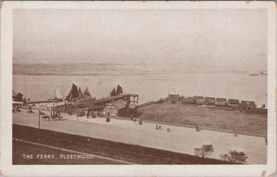 Lancashire Postcard - The Ferry, Fleetwood  SW10609
