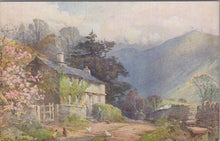 Load image into Gallery viewer, Cumbria Postcard - Shepherd&#39;s Cottage, Troutbeck, Artist H.Gresley SW10655
