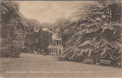 Isle of Wight Postcard - Freshwater, Tennyson's House SW10658
