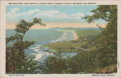 America Postcard - Oregon Coast Highway, View From Cape Perpetua SW10679